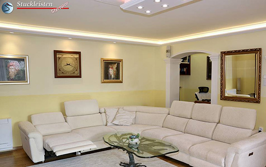 LED Deckenleisten für indirekte Beleuchtung LED Deckenleisten für indirekte Beleuchtung